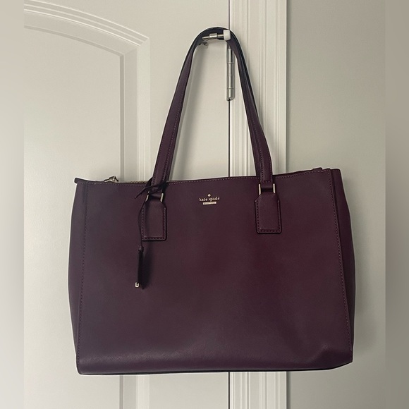 kate spade Handbags - Gorgeous plum colored Kate Spade